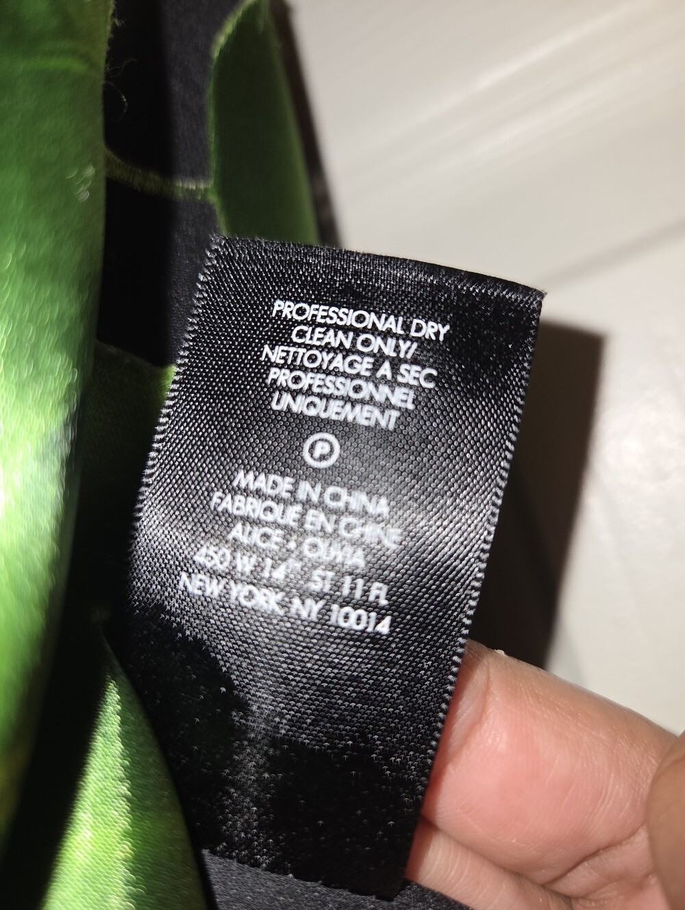 ALICE & OLIVIA Tropical Leaf Print Harem Maxi Skirt - Picture 8 of 9